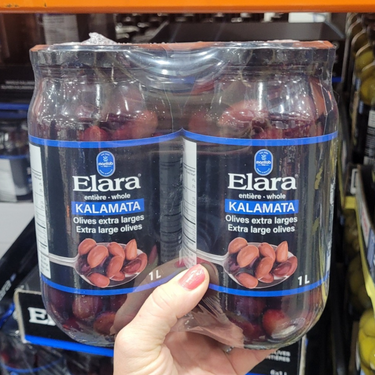 Image of Elara Kalamata Whole Olives 2-pack - 1 x 2 Kilos